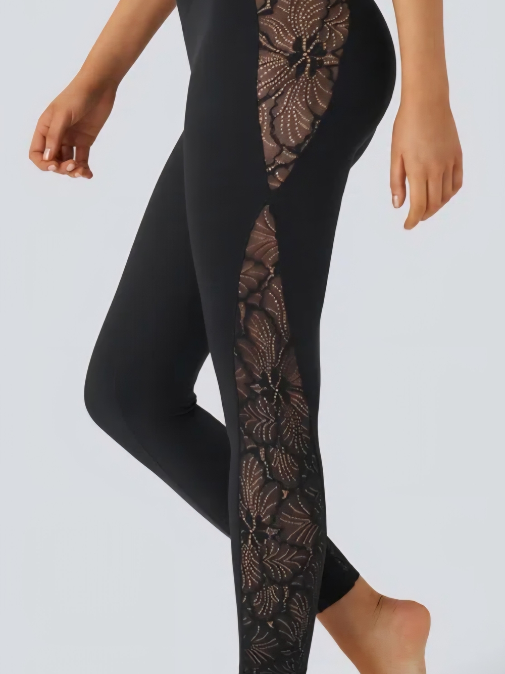 Halara 7/8 Lace Leggings